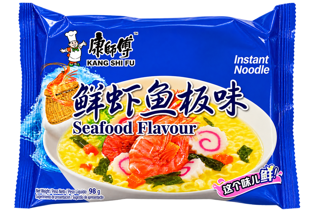 Título: Kang Shi Fu Ramen sabor marisco 98g