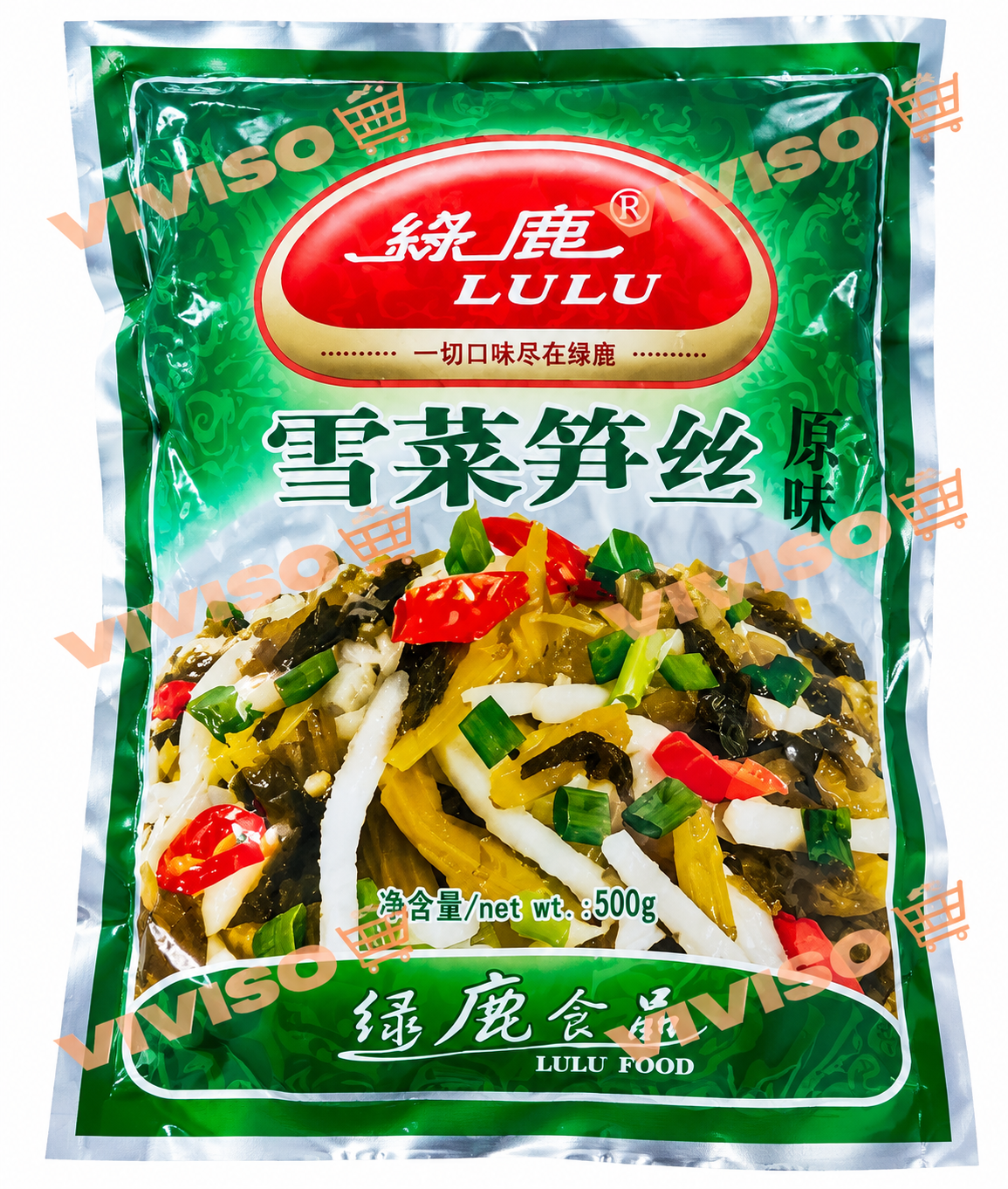 Lvlu Mostaza Con Bambú Salado 500 g
