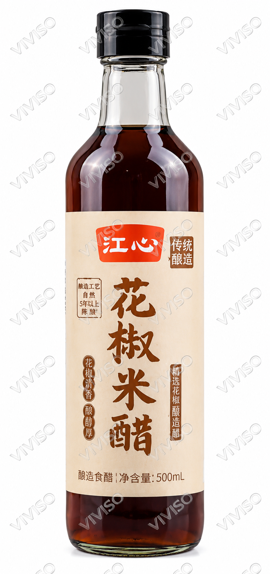 Jiangxin Vinagre de Arroz con Pimienta de Sichuan 500ml