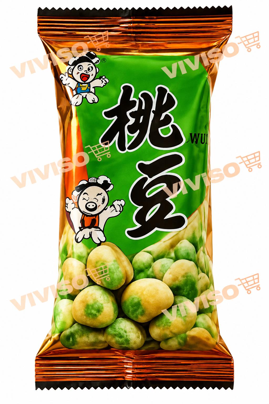 Wangwang Guisantes Fritos 45 g